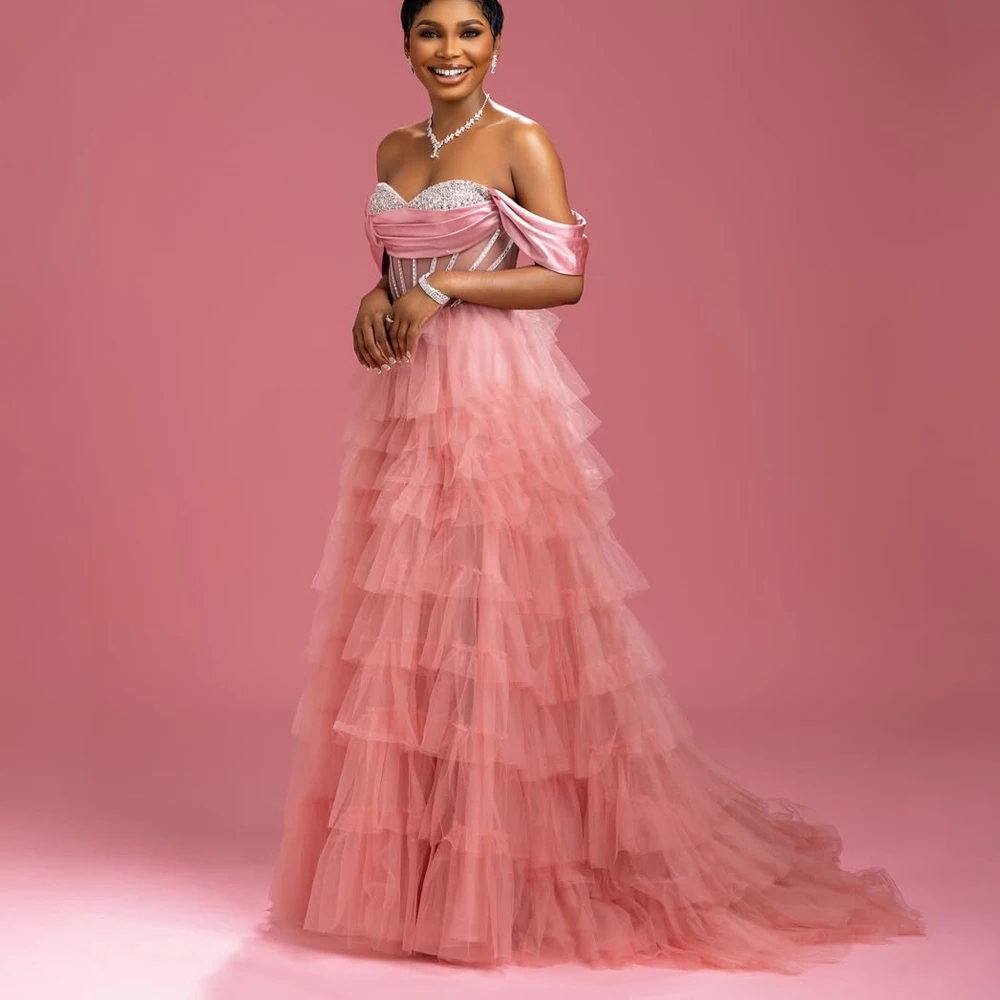 Pretty Layered Tulle Women Evening Skirt Elastic Waist Tiered Ruffles Mesh Formal Party Skirts Long Bridesmaid Skirt Custom Made
Pretty Layered Tulle Women Evening Skirt Elastic Waist Tiered Ruffles Mesh Formal Party Skirts Long Bridesmaid Skirt Custom Made