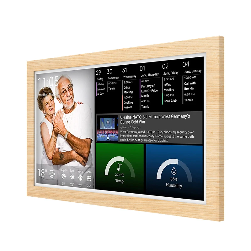 2024 Fast Delivery 23.8 Inch Wifi Screen Digital Signage RK3588S2 Pos Kiosk Black Wall Mount Android Tablet
2024 Fast Delivery 23.8 Inch Wifi Screen Digital Signage RK3588S2 Pos Kiosk Black Wall Mount Android Tablet
