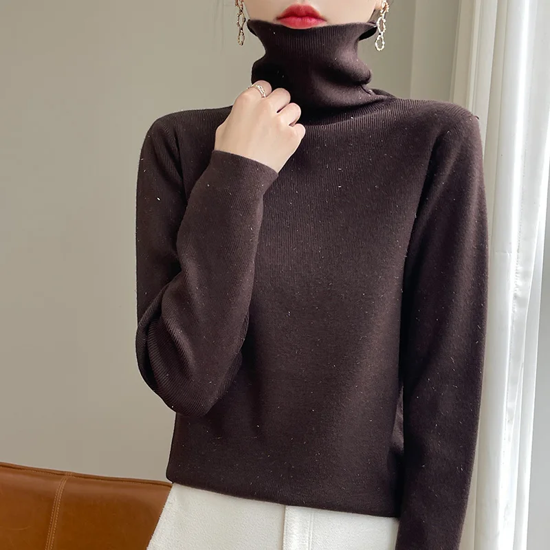 2024 Autumn And Winter New Cashmere sweater Women Pullover Casual Knitted Long Sleeve Turtleneck Cashmere sweater Women
2024 Autumn And Winter New Cashmere sweater Women Pullover Casual Knitted Long Sleeve Turtleneck Cashmere sweater Women