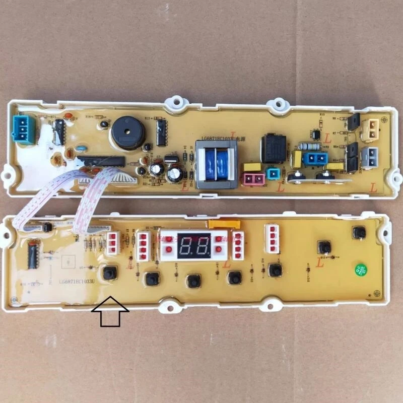 Новая компьютерная плата для стиральной машины LG XQB55-68/SF 6870FC9099A-7 6871EC1033U 60-98sf
Новая компьютерная плата для стиральной машины LG XQB55-68/SF 6870FC9099A-7 6871EC1033U 60-98sf
