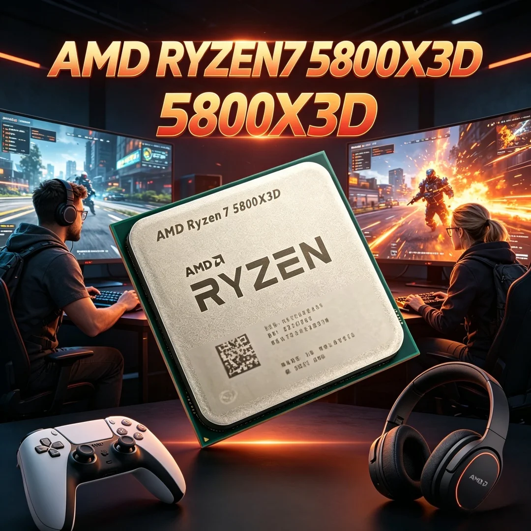 In Stock AMD R7 5800X3D Ready Cost Effective Top Choice High Performance Gaming Ryzen7 5000 Series 5GHz 96MB DDR4 8-Core 105W
In Stock AMD R7 5800X3D Ready Cost Effective Top Choice High Performance Gaming Ryzen7 5000 Series 5GHz 96MB DDR4 8-Core 105W