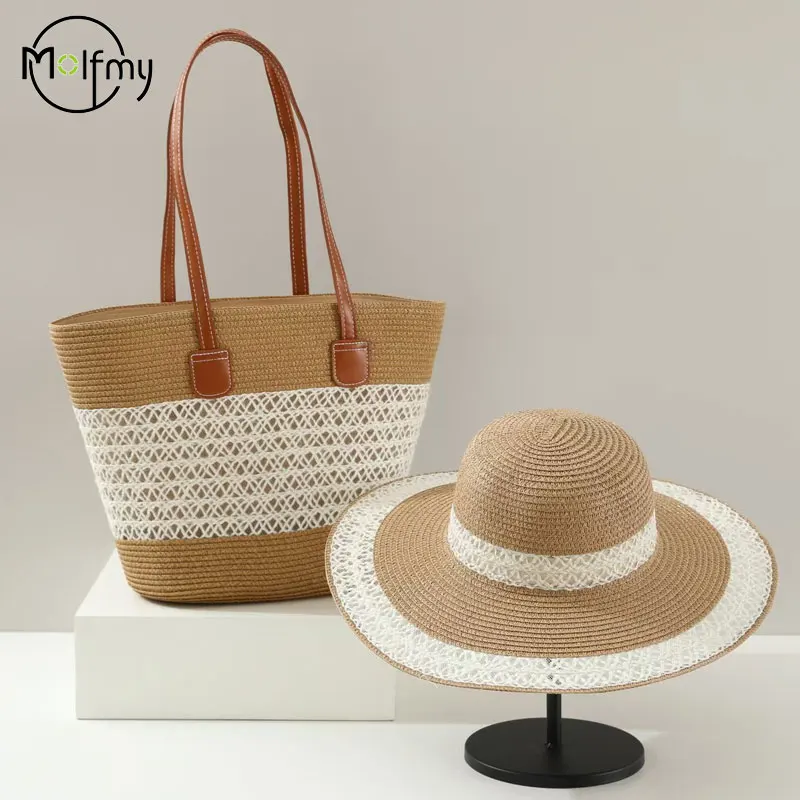 Straw Bag White Beach Hat Women's Summer Beach Tote Bags Outdoor Travel Vacation Large Capacity Shoulder Handbag Shade Beach Hat
Straw Bag White Beach Hat Women's Summer Beach Tote Bags Outdoor Travel Vacation Large Capacity Shoulder Handbag Shade Beach Hat