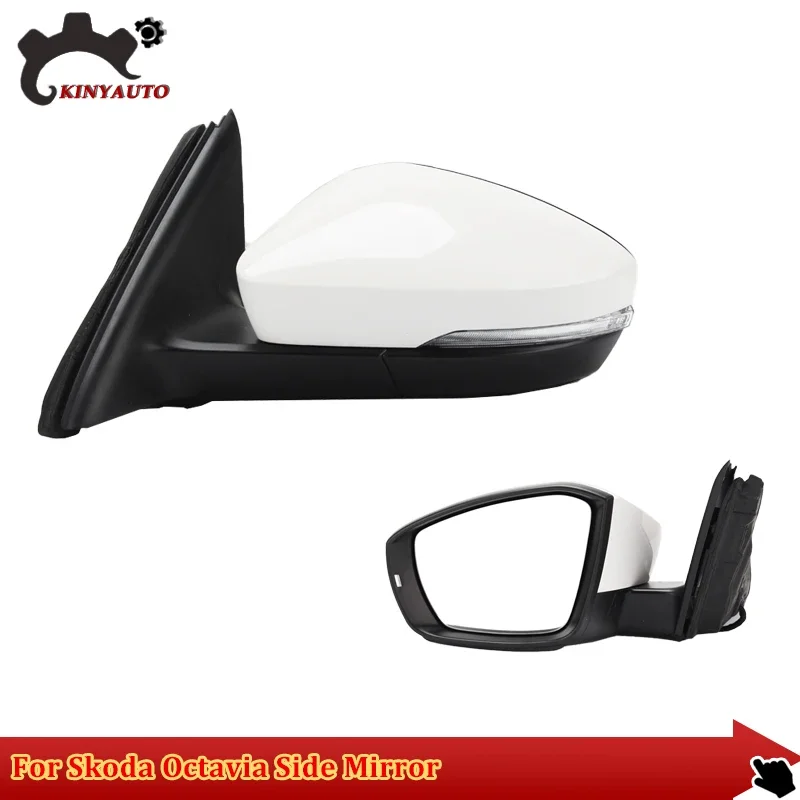 For Skoda Octavia 18-20 Side External Rearview Rear view Mirror Assembly Assy INCL Lens Signal Light Shell Frame Cover Holder
For Skoda Octavia 18-20 Side External Rearview Rear view Mirror Assembly Assy INCL Lens Signal Light Shell Frame Cover Holder