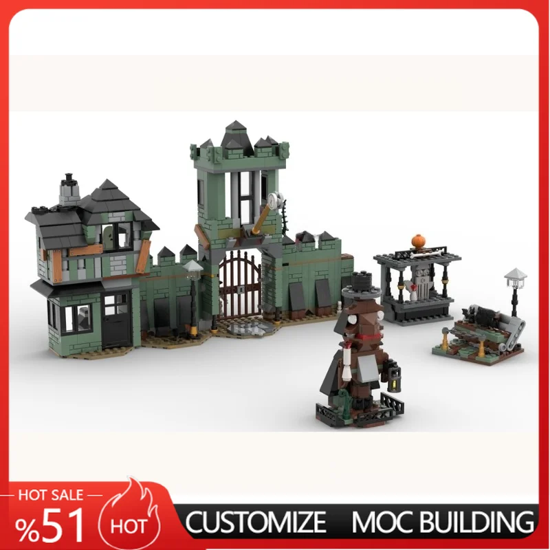 709Parts Monster Town Castle Scene Spooky Street View Building Blocks Model Assembly Educational Toy For Halloween Popular Gift
709Parts Monster Town Castle Scene Spooky Street View Building Blocks Model Assembly Educational Toy For Halloween Popular Gift