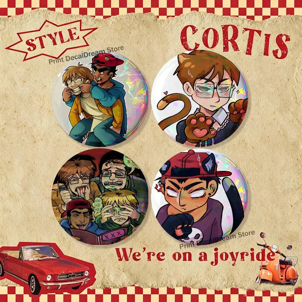The E-Eltingville C-Club 4-piece set Enamel Pin Cartoon Anime Badge Fashion Jewelry Accessories Round Snap-in Brooch on Backpack
The E-Eltingville C-Club 4-piece set Enamel Pin Cartoon Anime Badge Fashion Jewelry Accessories Round Snap-in Brooch on Backpack