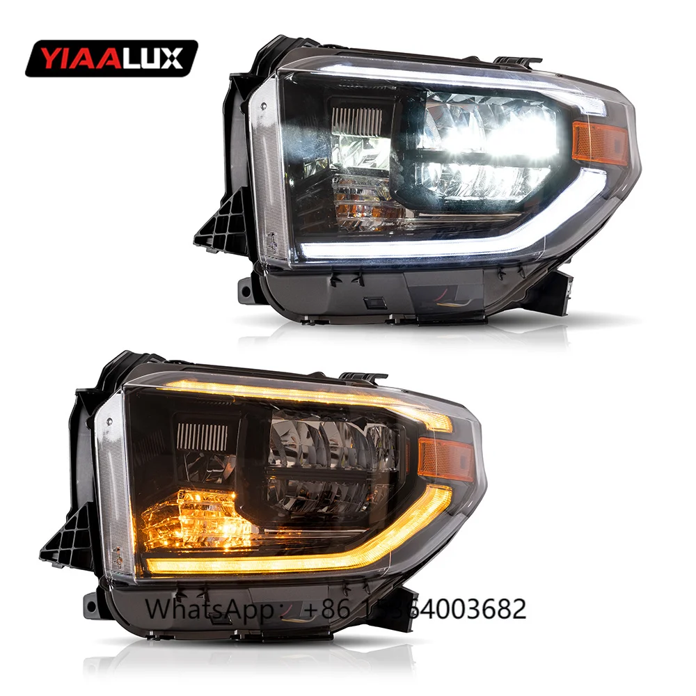 YIAALUX Sequential DRL Car Front Full Led Head Lamp Light for Toyota Tundra 2014-2018 Headlight Headlamp
YIAALUX Sequential DRL Car Front Full Led Head Lamp Light for Toyota Tundra 2014-2018 Headlight Headlamp