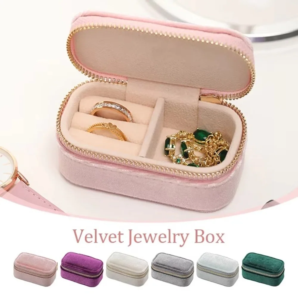 New Portable Small Jewelry Organizer Display Ring Earring Simple Gift Case Boxes Mini Travel Earring Holder
New Portable Small Jewelry Organizer Display Ring Earring Simple Gift Case Boxes Mini Travel Earring Holder