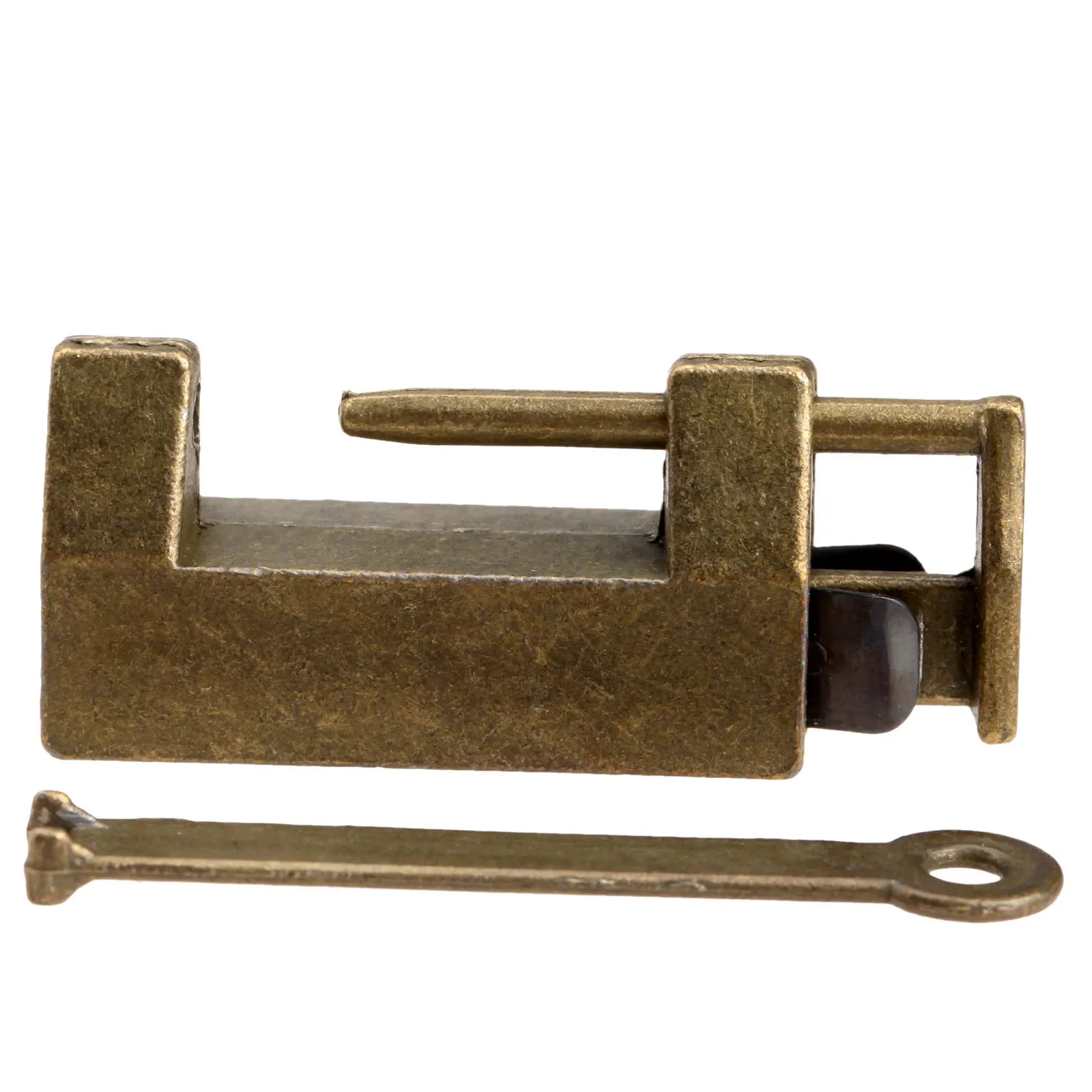 1 x Chinese Old Style Lock Vintage Brass Padlock Jewelry Wooden Box Padlock Suitcase Door Hardware Locks
1 x Chinese Old Style Lock Vintage Brass Padlock Jewelry Wooden Box Padlock Suitcase Door Hardware Locks