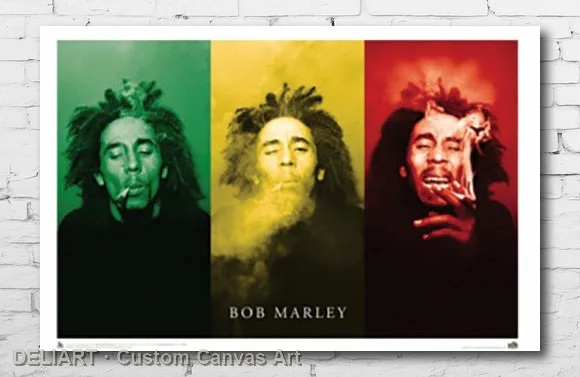 BOB MARELY - SMOKING TRIO Canvas Poster Custom Size Available Room Decoration Home Decor Wall Art
BOB MARELY - SMOKING TRIO Canvas Poster Custom Size Available Room Decoration Home Decor Wall Art