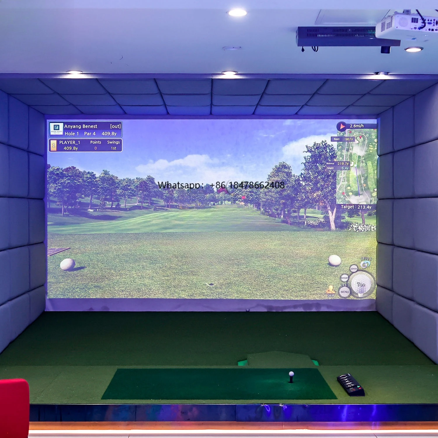 Commercial Indoor Sports Golf Interactive Games Golf Simulation Trainer Golf Simulator
Commercial Indoor Sports Golf Interactive Games Golf Simulation Trainer Golf Simulator