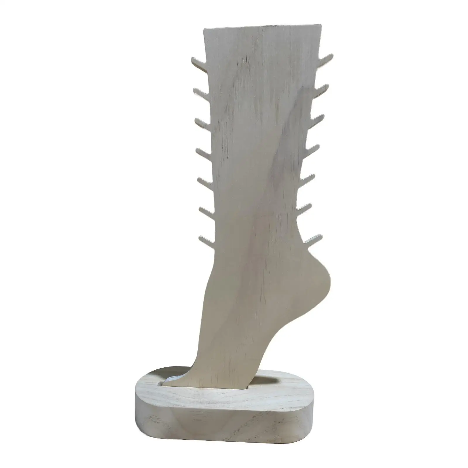 Necklace Display Stand Jewelry Display Rack with Base Wooden Foot Shaped Jewelry Organizer Necklace Holder for Show Showroom
Necklace Display Stand Jewelry Display Rack with Base Wooden Foot Shaped Jewelry Organizer Necklace Holder for Show Showroom