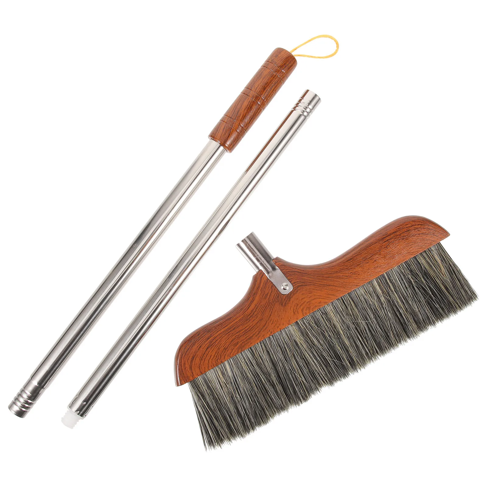 Long Handle Broom 90x28cm Hair Stainless Steel Soft Bristle Cleaning Brush Floor Wiper Home Kitchen Yard Household
Long Handle Broom 90x28cm Hair Stainless Steel Soft Bristle Cleaning Brush Floor Wiper Home Kitchen Yard Household