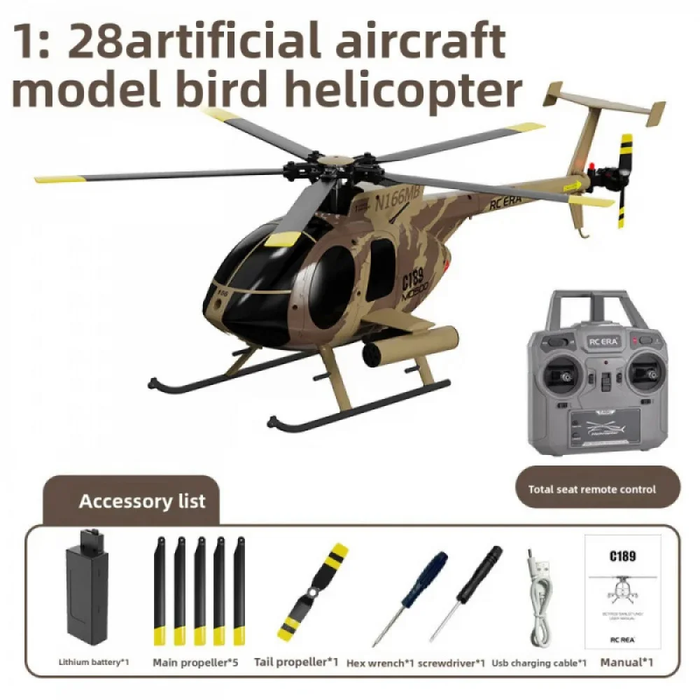 RCREA C189 Remote Control Airplane Simulated Bird Helicopter with Air Pressure Height Stabilization Dual Brushless Motors RC Toy
RCREA C189 Remote Control Airplane Simulated Bird Helicopter with Air Pressure Height Stabilization Dual Brushless Motors RC Toy