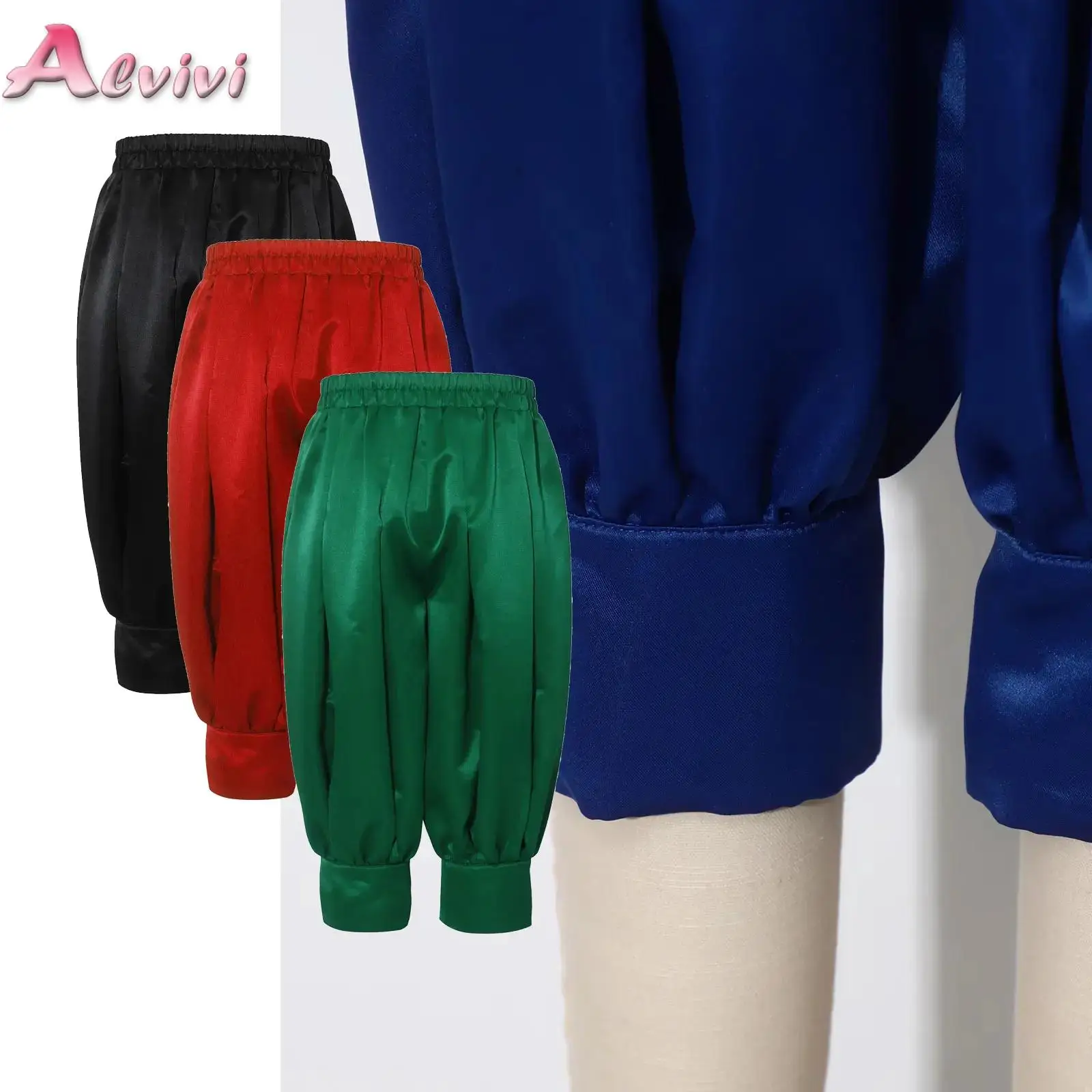 Kid Medieval Capri Pants Back Elastic Waistband Viking Navigator Pirate Costume Trousers Renaissance Gothic Ankle Pants Dress Up
Kid Medieval Capri Pants Back Elastic Waistband Viking Navigator Pirate Costume Trousers Renaissance Gothic Ankle Pants Dress Up