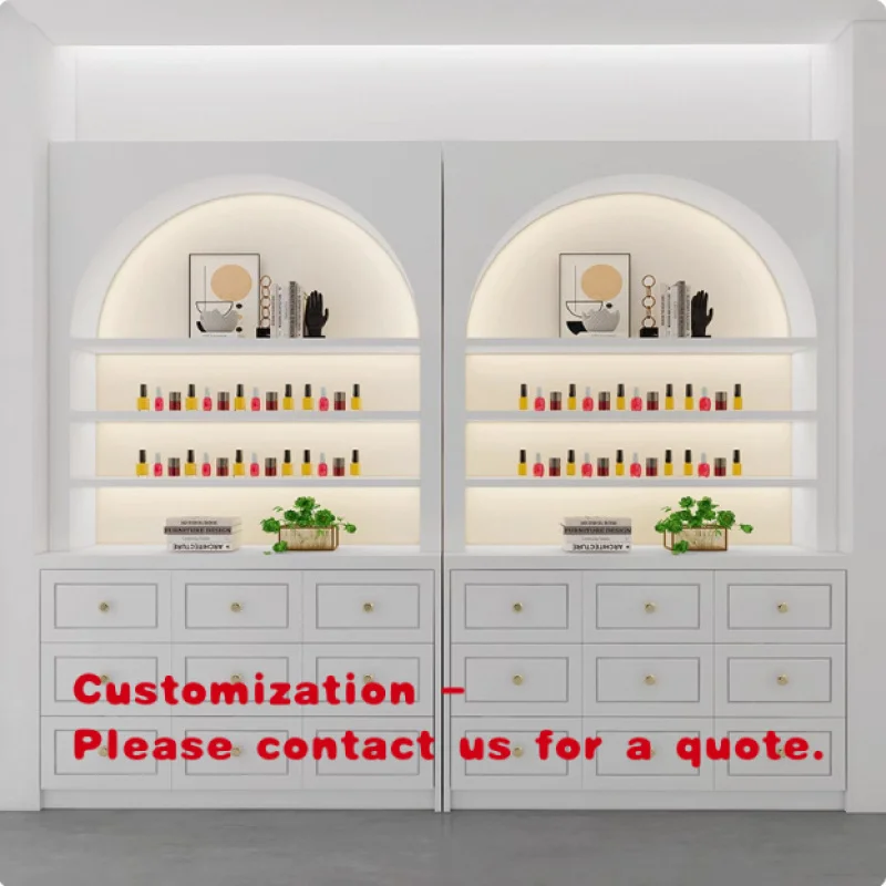 custom.Cosmetics Display Cabinet, Nail Art Display Cabinet, Glass Door, Skin Care Product Shelf, Multi-layer Shelf
custom.Cosmetics Display Cabinet, Nail Art Display Cabinet, Glass Door, Skin Care Product Shelf, Multi-layer Shelf