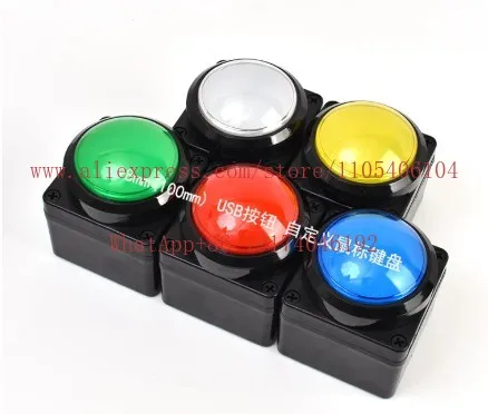 1PCS 98MM USB Custom Button Wireless Remote Buzzer Lottery Quick Key for Computer Mouse Keyboard
1PCS 98MM USB Custom Button Wireless Remote Buzzer Lottery Quick Key for Computer Mouse Keyboard