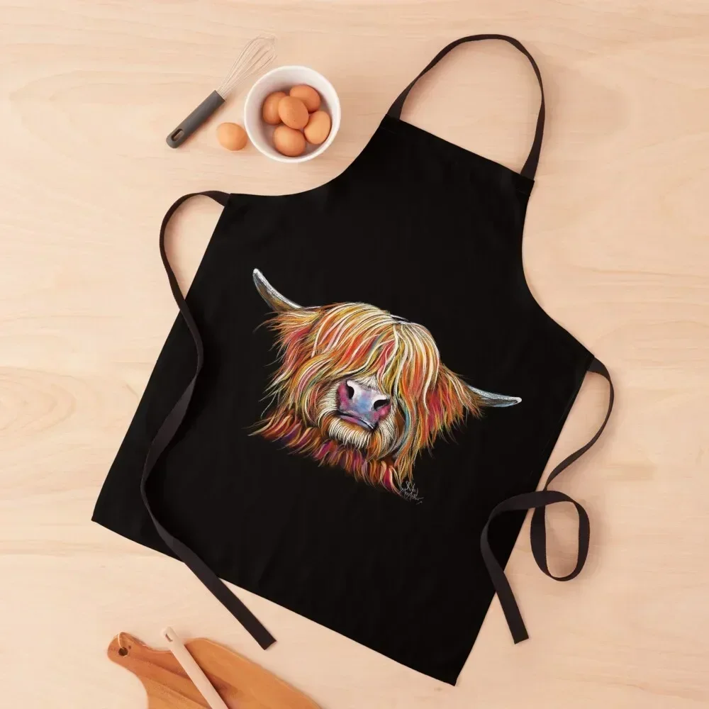 HIGHLAND COW 'CHARMER' BY SHIRLEY MACARTHUR Apron Kitchen Tools for women with pocket For Man Haircut Apron
HIGHLAND COW 'CHARMER' BY SHIRLEY MACARTHUR Apron Kitchen Tools for women with pocket For Man Haircut Apron