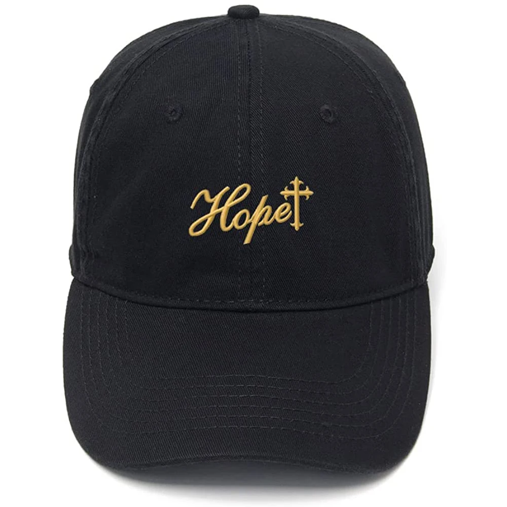 Lyprerazy Men's Baseball Cap Hope Cross Embroidery Hat Cotton Embroidered Casual Baseball Caps
Lyprerazy Men's Baseball Cap Hope Cross Embroidery Hat Cotton Embroidered Casual Baseball Caps