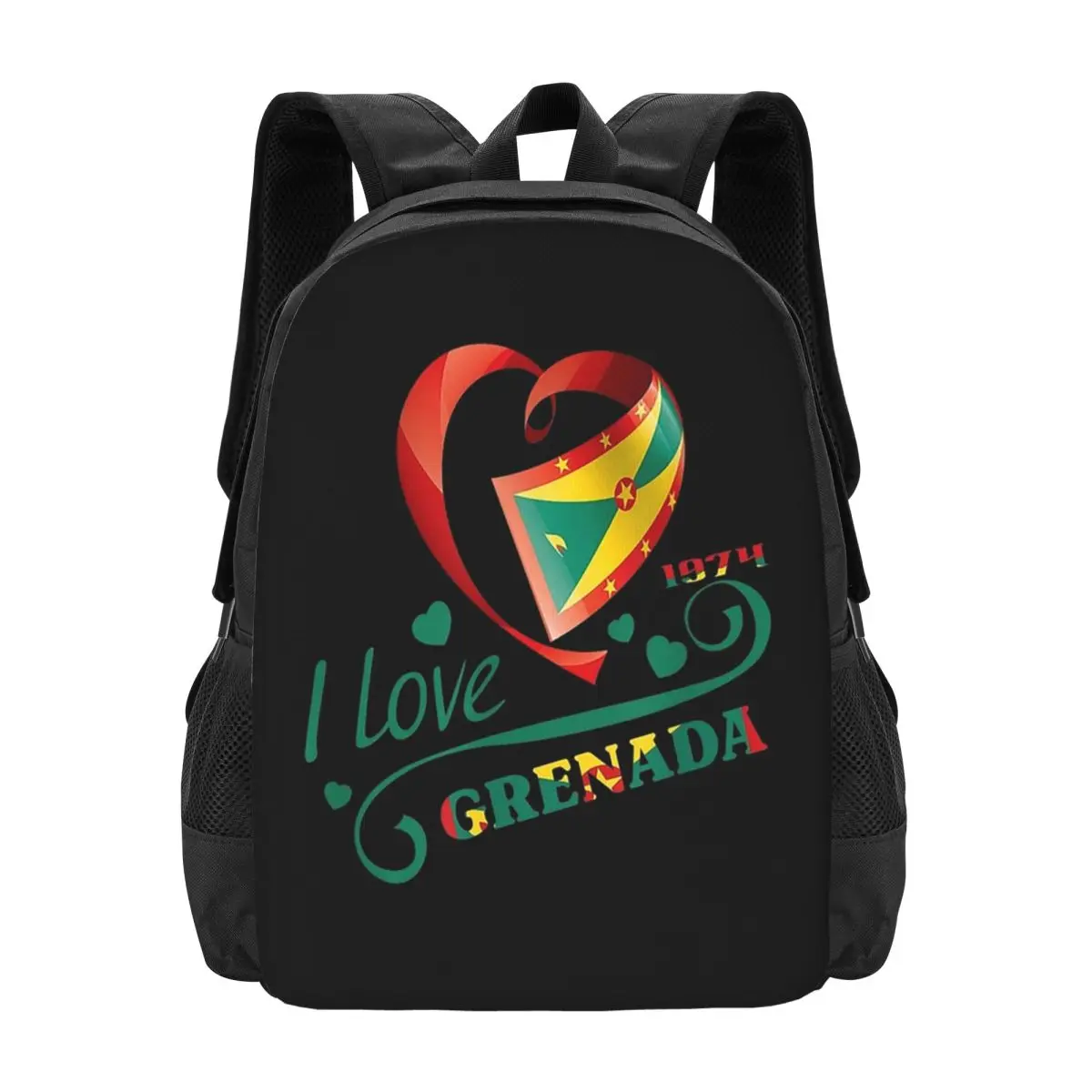 Grenada Independence Day Backpack Hot Sale Daypack Large Capacity Kids BookBag School Bag Shoulder Bags for Men Women
Grenada Independence Day Backpack Hot Sale Daypack Large Capacity Kids BookBag School Bag Shoulder Bags for Men Women