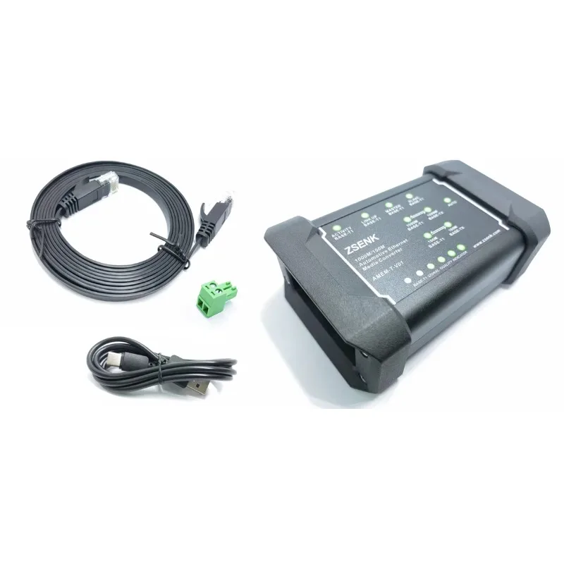 Gigabit in car Ethernet converter, in car 1000BASE-T1 to BASE-TX Ethernet RJ45 converter
Gigabit in car Ethernet converter, in car 1000BASE-T1 to BASE-TX Ethernet RJ45 converter