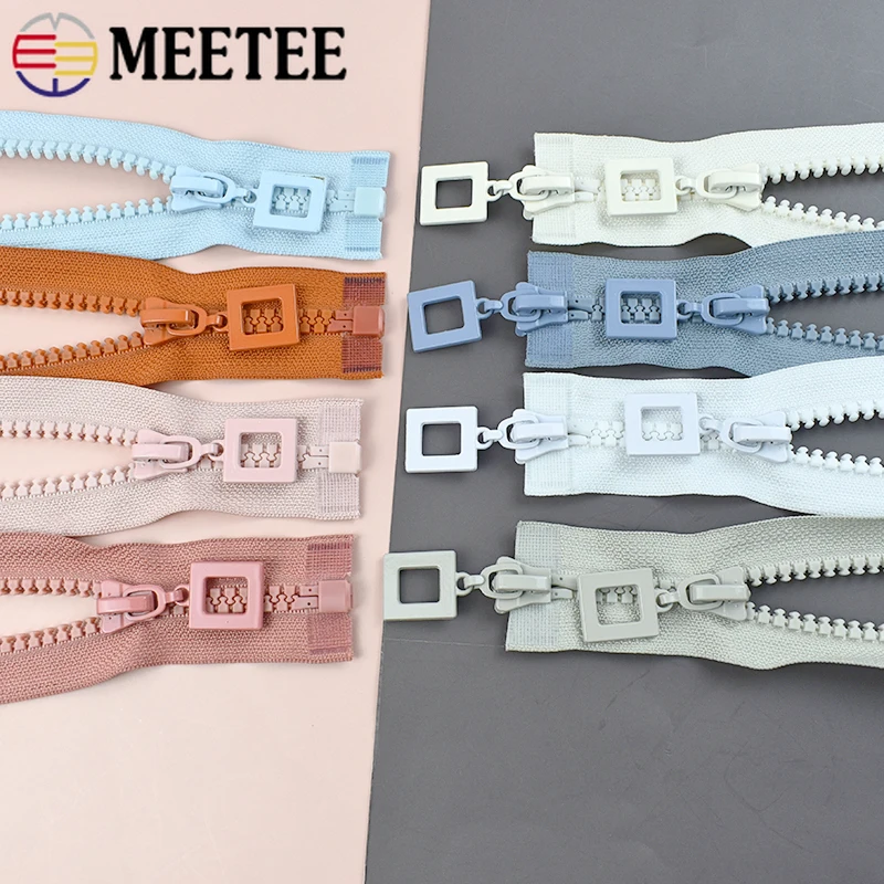 1Pc 8# Resin Zipper 60-120cm Open End Zips for Jacket Bag Decor Ziper Clothes Tent Single Double Slider Zippers Repair Sewing
1Pc 8# Resin Zipper 60-120cm Open End Zips for Jacket Bag Decor Ziper Clothes Tent Single Double Slider Zippers Repair Sewing