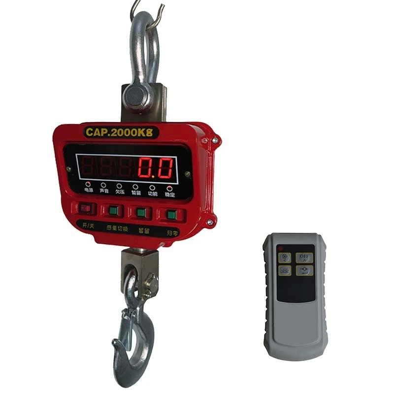 Electronic crane scale High-precision explosion-proof electronic scale 1 ton 3 tons 5 tons crane blue arrow driving hook weight
Electronic crane scale High-precision explosion-proof electronic scale 1 ton 3 tons 5 tons crane blue arrow driving hook weight