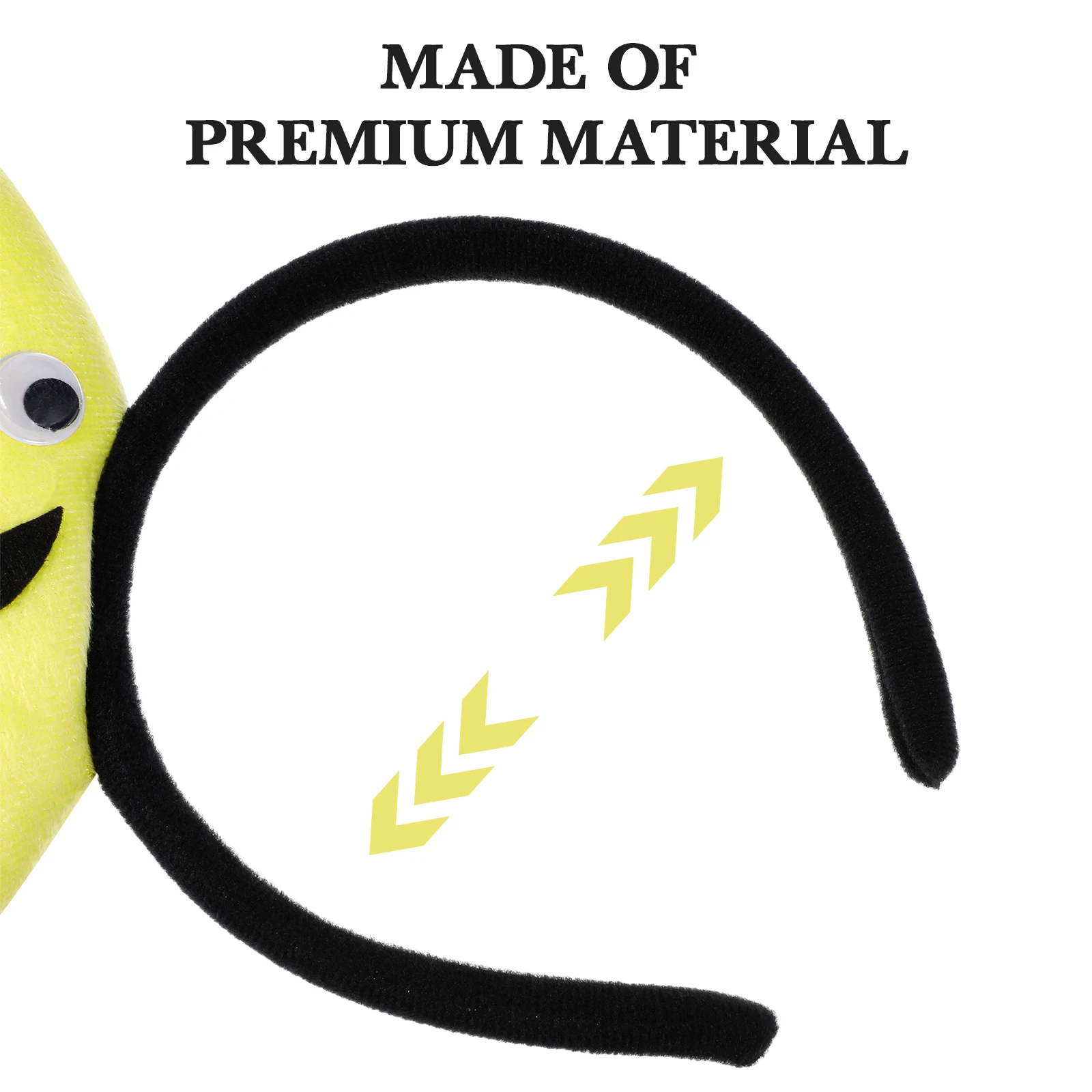 Yellow Banana Headband Women Girls Fashion Accessories Party Hair Hoop Cosplay Performance Photo Props Comfortable Lightweight
Yellow Banana Headband Women Girls Fashion Accessories Party Hair Hoop Cosplay Performance Photo Props Comfortable Lightweight