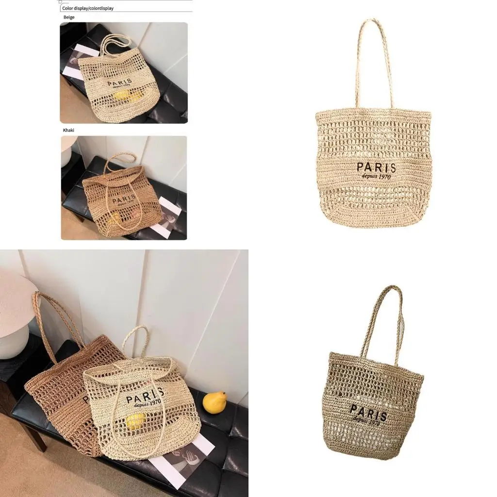 D46D Elegant Crochet Shoulder Bag Bag Design Secure Inner Compartment for Essential
D46D Elegant Crochet Shoulder Bag Bag Design Secure Inner Compartment for Essential