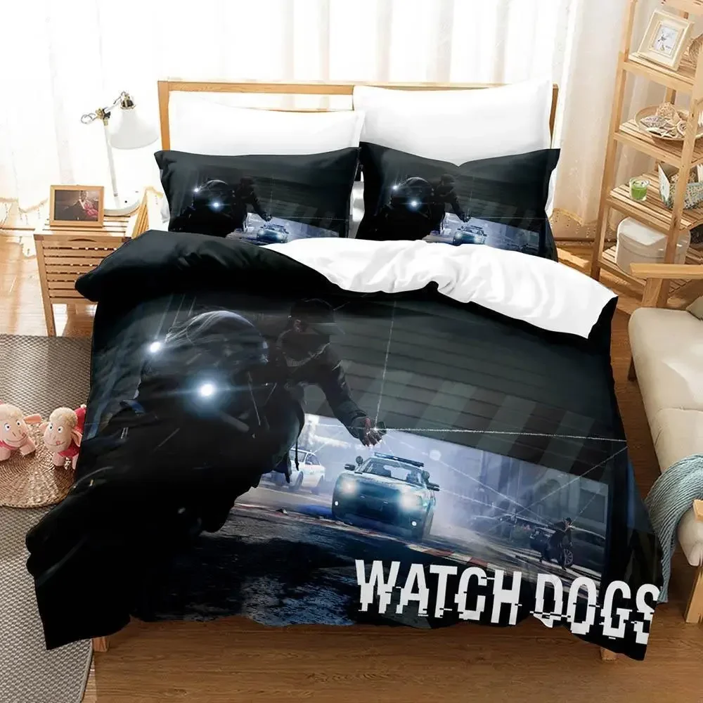Watch Dogs Bedding Set Single Twin Full Queen King Size Bed Set Adult Kid Bedroom Duvet cover Sets 3D Print Game Bed Sheet Set
Watch Dogs Bedding Set Single Twin Full Queen King Size Bed Set Adult Kid Bedroom Duvet cover Sets 3D Print Game Bed Sheet Set
