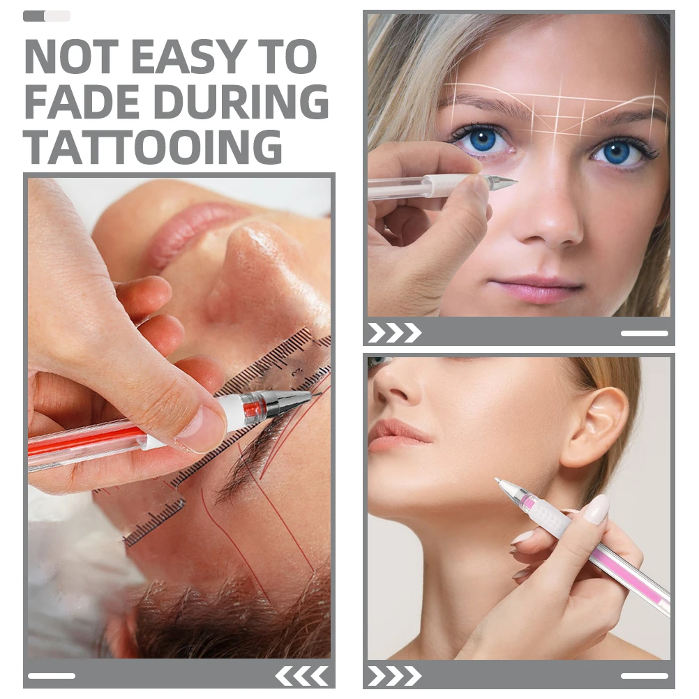 Marker Pen Brow Pencil Tattoo Eyebrow Makeup Markers for Face Tattooing Multifunctional
Marker Pen Brow Pencil Tattoo Eyebrow Makeup Markers for Face Tattooing Multifunctional