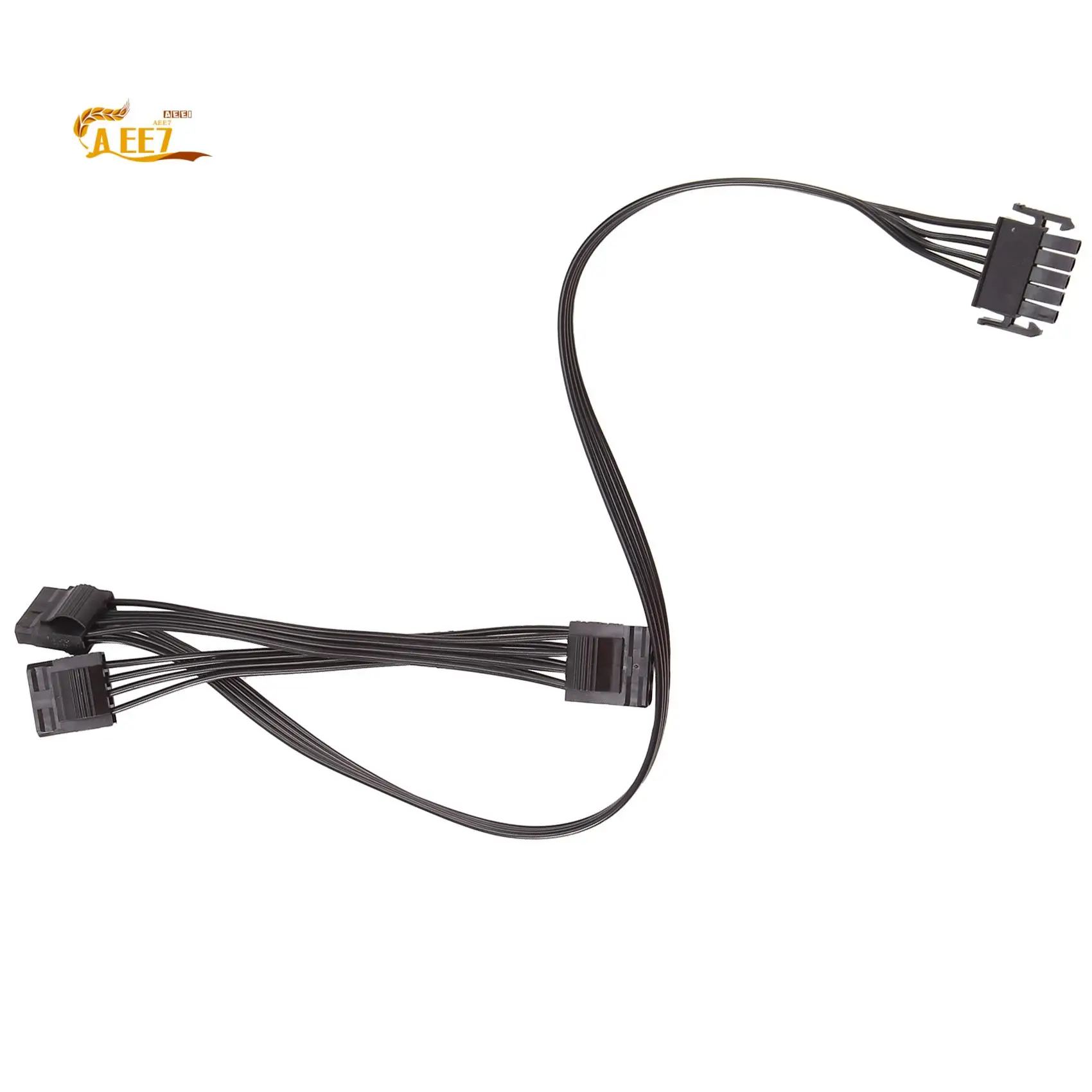 AEE7-5Pin To 3 IDE Pcie 5Pin 1 To 3 IDE 5Pin To 3 Port Power Cable For Enermax Modular PSU (Black)
AEE7-5Pin To 3 IDE Pcie 5Pin 1 To 3 IDE 5Pin To 3 Port Power Cable For Enermax Modular PSU (Black)
