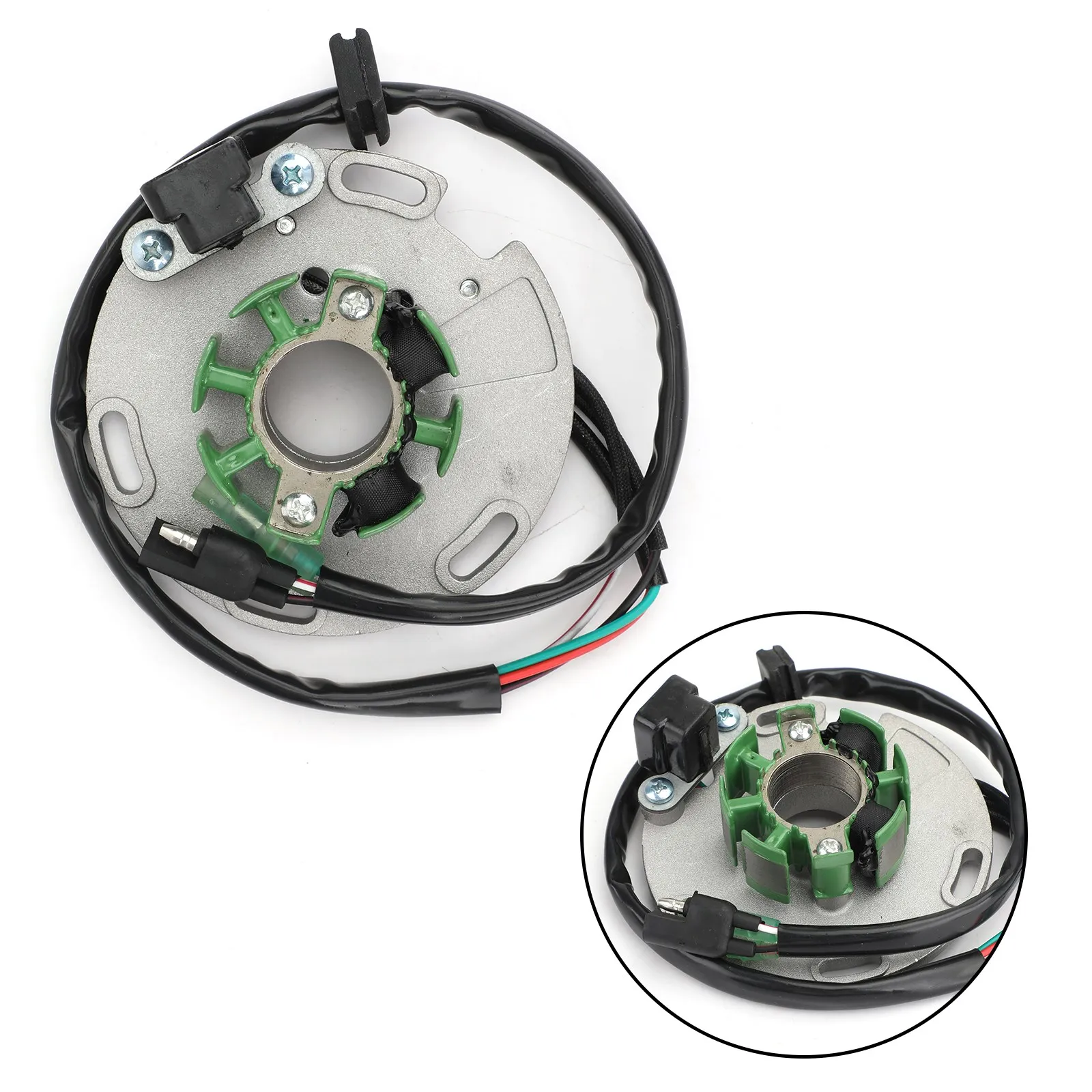 Катушка статора магнето Artudatech для Suzuki 32101-27C00 32101-27C01 32101-27C10 32101-43D00
Катушка статора магнето Artudatech для Suzuki 32101-27C00 32101-27C01 32101-27C10 32101-43D00