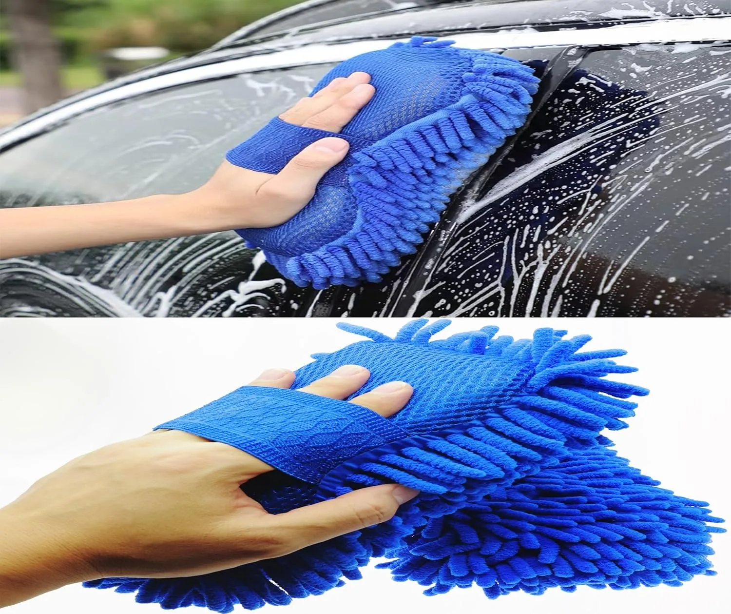 1 PCS Microfibre Car Wash Sponge, Coral Velvet Car Wash Sponge can be Used for Trucks, SUVs, RVs, Boats, Motorcycles (Blue)
1 PCS Microfibre Car Wash Sponge, Coral Velvet Car Wash Sponge can be Used for Trucks, SUVs, RVs, Boats, Motorcycles (Blue)