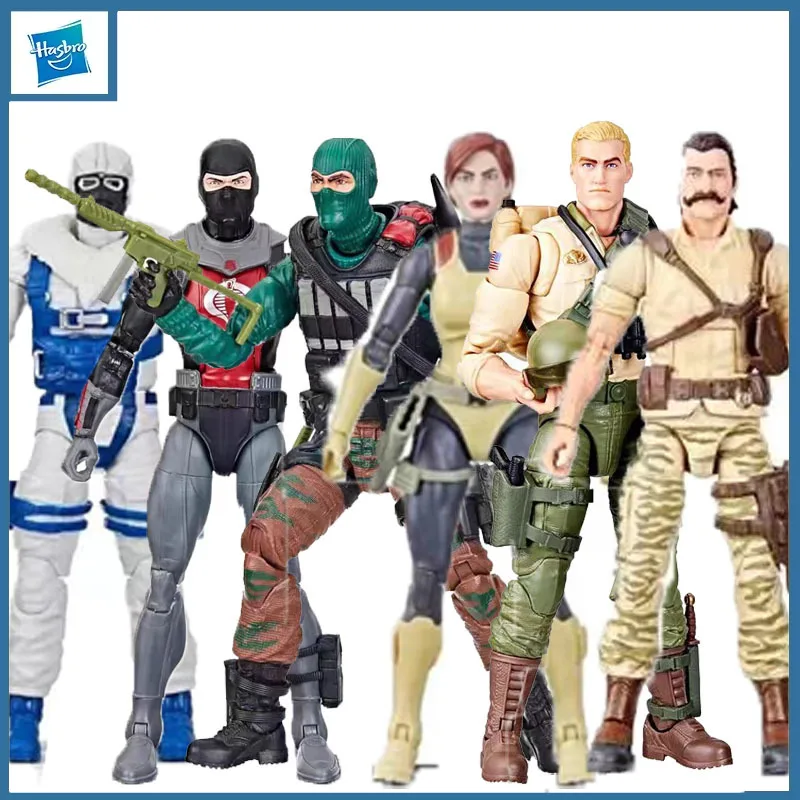 Hasbro Genuine G.I. Joe Classfied Series Recondo Duke Scarlett Beach Head Cobra Eel Snow Serpent Action Figure Model Toy Gift
Hasbro Genuine G.I. Joe Classfied Series Recondo Duke Scarlett Beach Head Cobra Eel Snow Serpent Action Figure Model Toy Gift