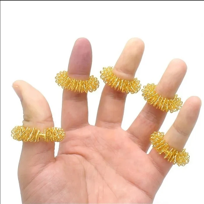 100 Pcs/lot Acupressure Finger Massager Ring Hand Reflexology Acupuncture massage Ring Pain Finger Therapy Massage Health Care
100 Pcs/lot Acupressure Finger Massager Ring Hand Reflexology Acupuncture massage Ring Pain Finger Therapy Massage Health Care