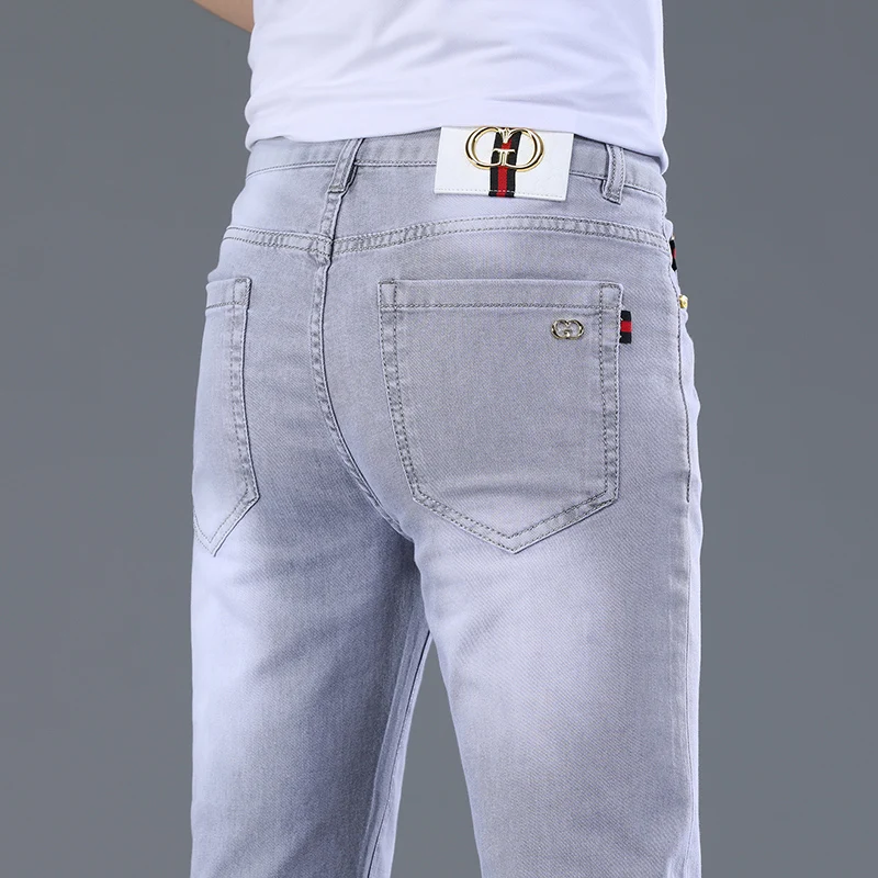 Light ey Slim Fit Straight Leg Jeans Men's High End Trendy Brand Elastic Casual Long Pants Autumn New Arrival Cotton Stretc...
Light ey Slim Fit Straight Leg Jeans Men's High End Trendy Brand Elastic Casual Long Pants Autumn New Arrival Cotton Stretc...