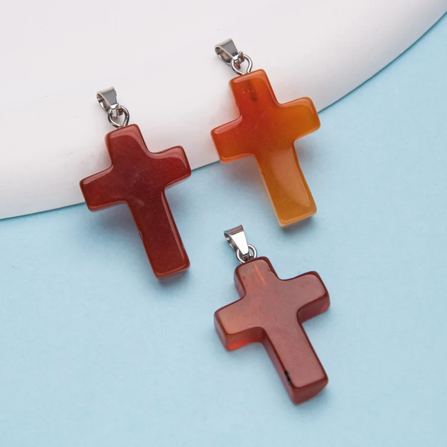 10PCS Natural Stone Red Agate Cross shaped Pendant Christian Jewelry Making DIY Necklace Earrings Accessories Gift
10PCS Natural Stone Red Agate Cross shaped Pendant Christian Jewelry Making DIY Necklace Earrings Accessories Gift