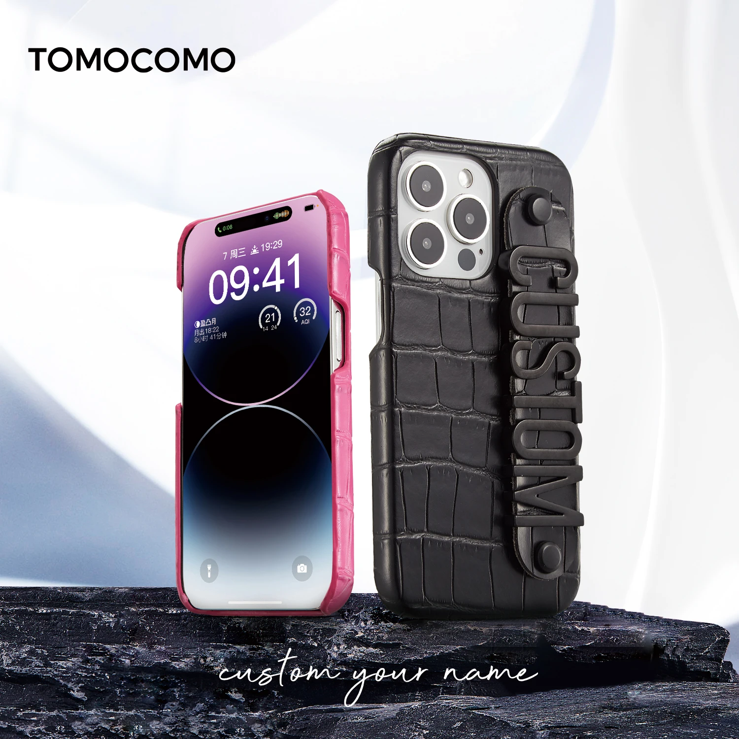 Custom Name Letters Luxury Crocodile Grain Leather Phone Case Cover For Iphone 11 12 13 14 15Pro Max 7 8 Plus XS Shockproof Case
Custom Name Letters Luxury Crocodile Grain Leather Phone Case Cover For Iphone 11 12 13 14 15Pro Max 7 8 Plus XS Shockproof Case