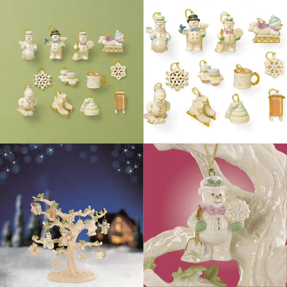 12-Piece Snow Friends Christmas Ornament Set
12-Piece Snow Friends Christmas Ornament Set