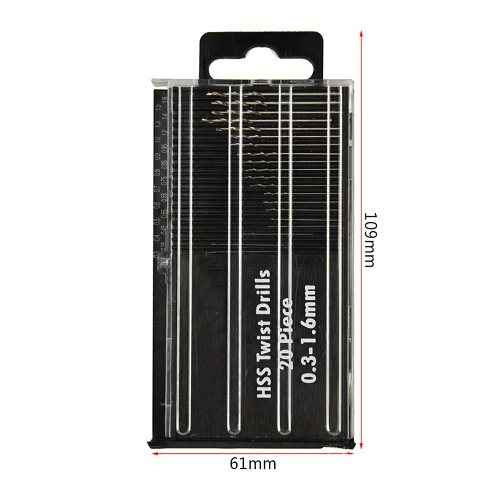 20Pcs Mini Drill Bits Set High-Speed Color Assorted Sizes for Aluminum Alloy Thin Wood Plastic Drilling Machine
20Pcs Mini Drill Bits Set High-Speed Color Assorted Sizes for Aluminum Alloy Thin Wood Plastic Drilling Machine