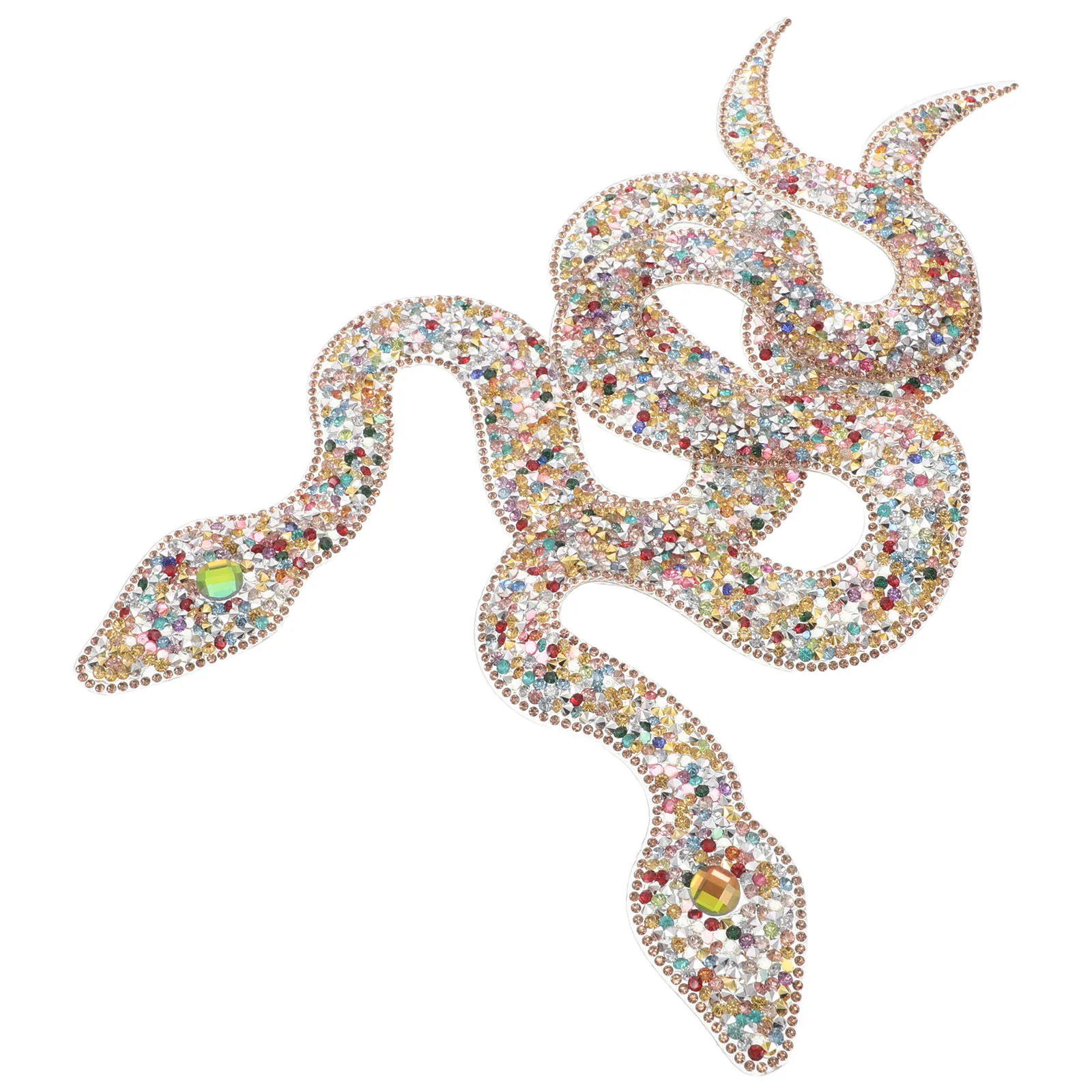 2pcs Rhinestone Embellishment Iron On Decorative Snake Beaded Applique Hot Diamond Cloth Patch Dress Decorations Clothes
2pcs Rhinestone Embellishment Iron On Decorative Snake Beaded Applique Hot Diamond Cloth Patch Dress Decorations Clothes