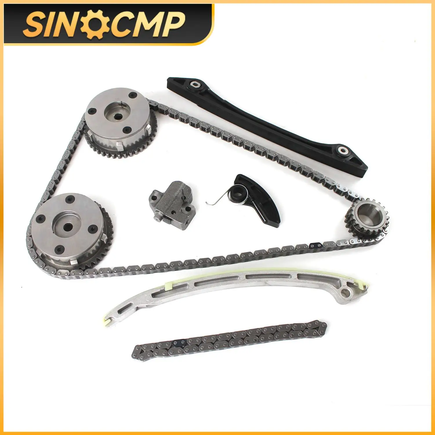 Timing Chain Kit+2 VVT & Oil Pump Chain For Land Rover Range Rover Evoque 2.0L CJ5E6C525AD CJ5E6C524AD With 2 Year Warranty
Timing Chain Kit+2 VVT & Oil Pump Chain For Land Rover Range Rover Evoque 2.0L CJ5E6C525AD CJ5E6C524AD With 2 Year Warranty