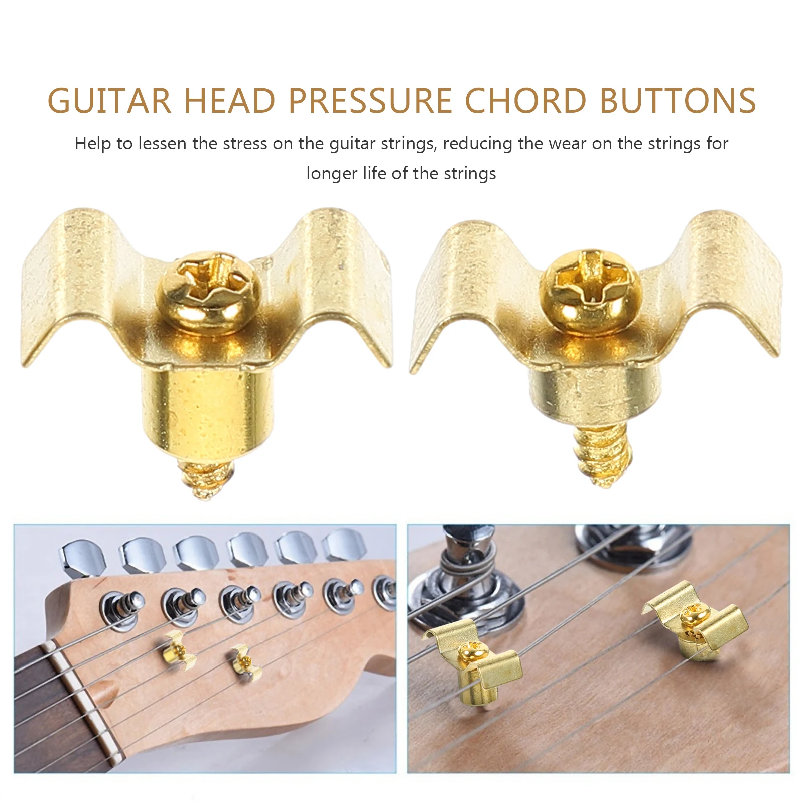 4 Sets String Holder Guitar Accessory Tuning Peg Buckles Instruments Parts Electric
4 Sets String Holder Guitar Accessory Tuning Peg Buckles Instruments Parts Electric