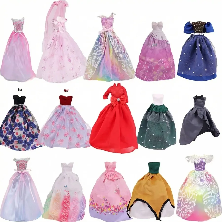 Аксессуары для кукол 27-30 см, модное и милое темпераментное платье, торжественное платье, перчатки, комплект с повязкой на голову, детский подарок
Аксессуары для кукол 27-30 см, модное и милое темпераментное платье, торжественное платье, перчатки, комплект с повязкой на голову, детский подарок