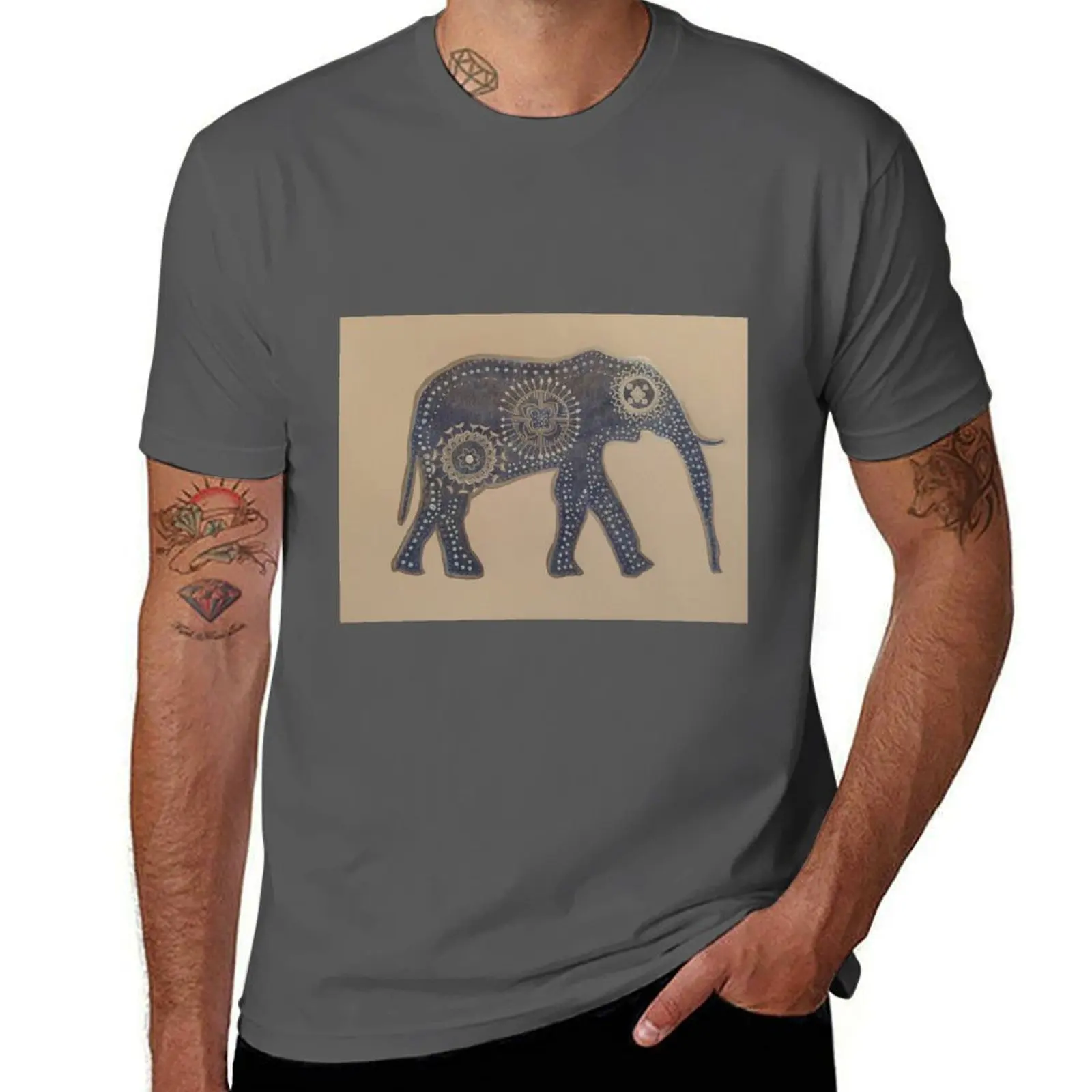 Mandelephant T-Shirt cotton t shirts man 100% t shirt man casual t shirts for man graphic funny T-Shirt
Mandelephant T-Shirt cotton t shirts man 100% t shirt man casual t shirts for man graphic funny T-Shirt