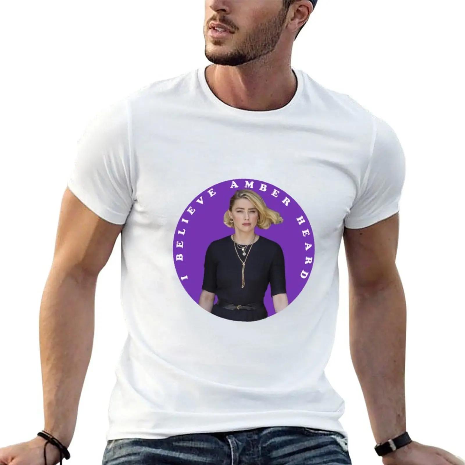 I Believe Amber Heard Sticker T-Shirt man t shirt cotton t shirts for man cotton soft t shirts for man cotton T-shirt
I Believe Amber Heard Sticker T-Shirt man t shirt cotton t shirts for man cotton soft t shirts for man cotton T-shirt