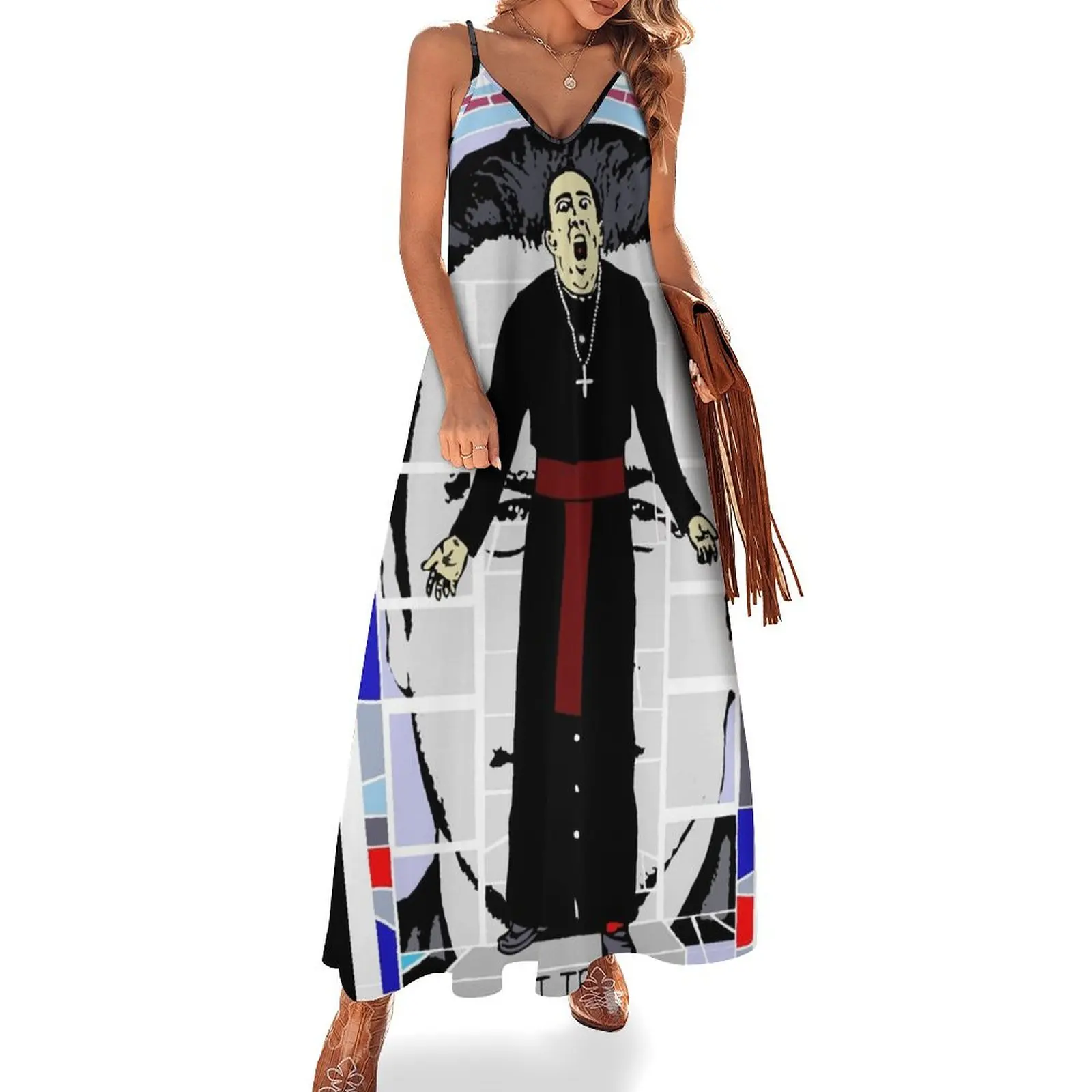 ST TROY Nicolas Cage Sleeveless Dress women's evening dresses 2025 evening dresses ladies birthday dress Women's dress
ST TROY Nicolas Cage Sleeveless Dress women's evening dresses 2025 evening dresses ladies birthday dress Women's dress