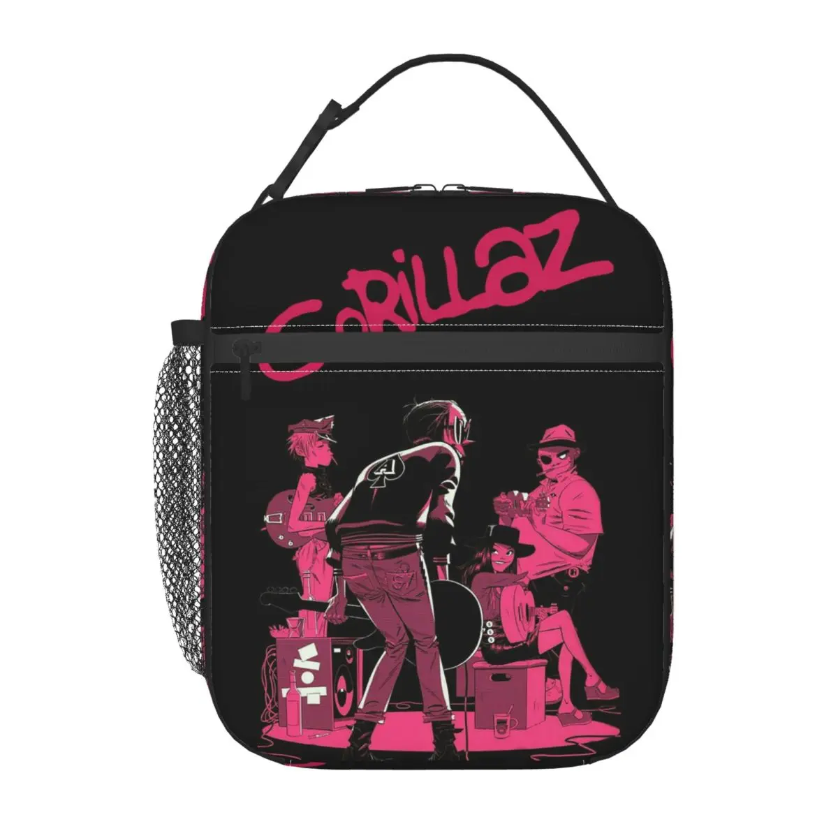 Band Gorillaz Insulated Lunch Bag for Women Children Portable Food Boxes Thermal Lunch Box Tote
Band Gorillaz Insulated Lunch Bag for Women Children Portable Food Boxes Thermal Lunch Box Tote