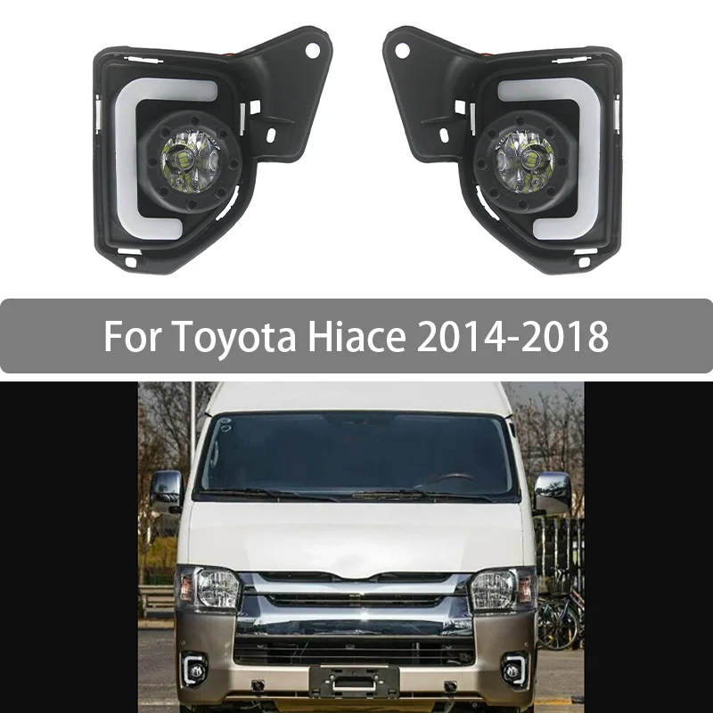 Pair Fog Lamp For Toyota Hiace 2014 2015 2016 2017 2018 With Wires Waterfall Lights LED DRL Front Bumper Anti Fog Light
Pair Fog Lamp For Toyota Hiace 2014 2015 2016 2017 2018 With Wires Waterfall Lights LED DRL Front Bumper Anti Fog Light