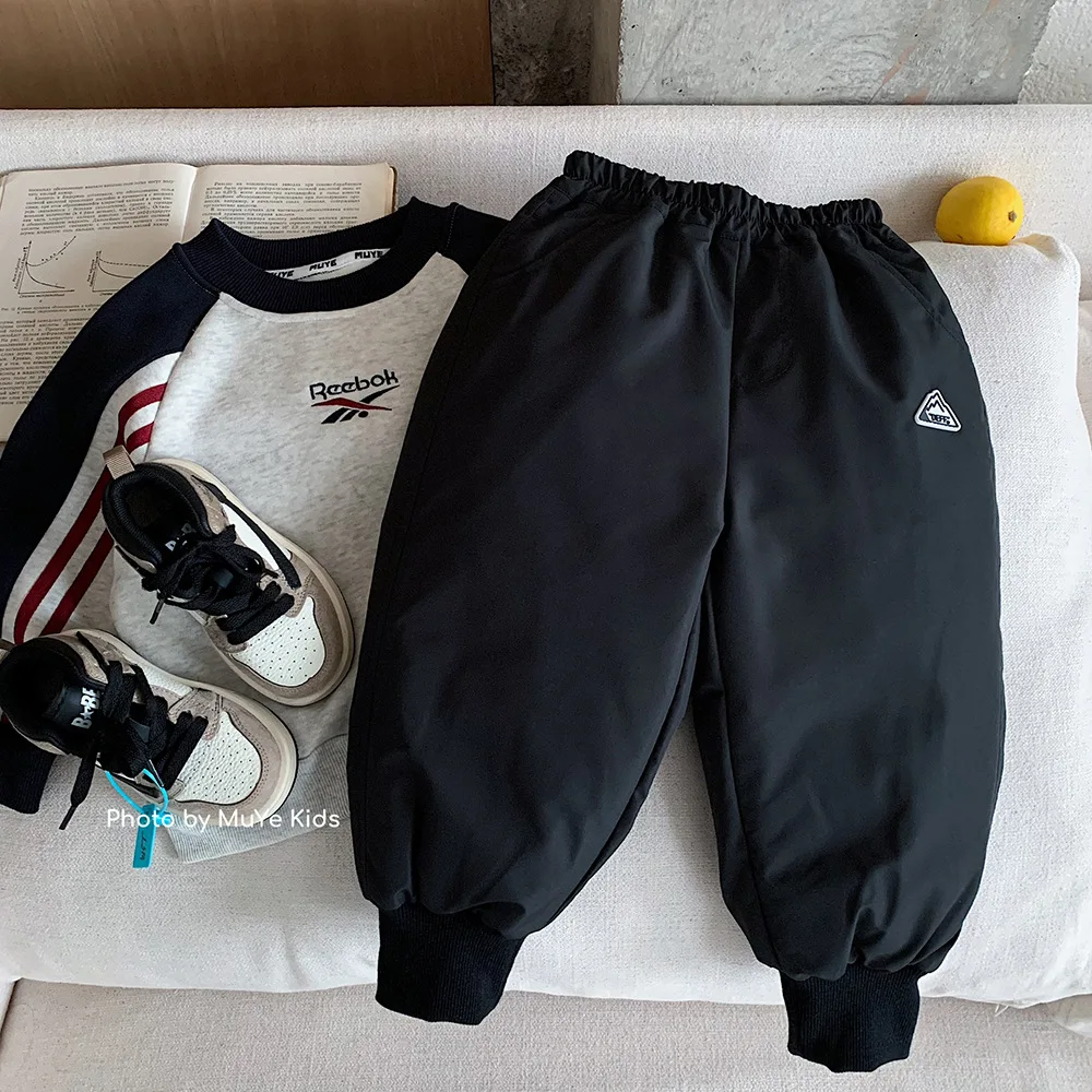 UNITIM Kids Boys Down Pants Black 90% White Duck Toddler Baby Boys Pant New Winter Thicken Warm Elastic Waist Little Boys Pant
UNITIM Kids Boys Down Pants Black 90% White Duck Toddler Baby Boys Pant New Winter Thicken Warm Elastic Waist Little Boys Pant